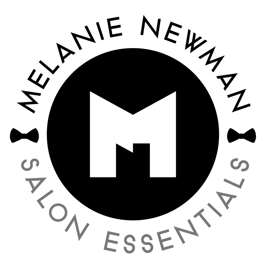 We Use Only Melanie Newman Salon Products at Pets Juicy